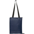 Navy - Front - Clary Recycled Polyester Picnic Blanket
