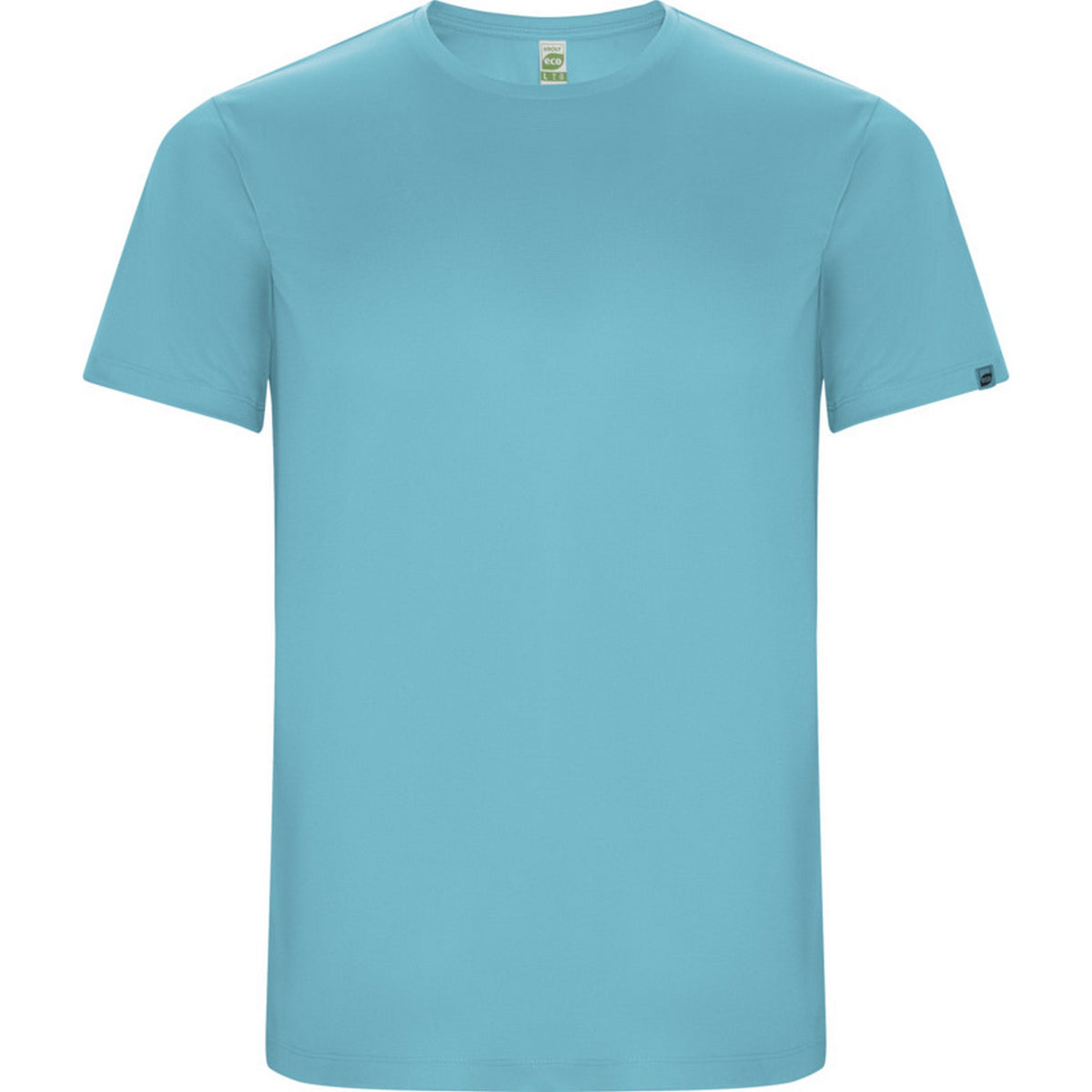 Turquoise - Front - Roly Childrens-Kids Imola Short-Sleeved Sports T-Shirt