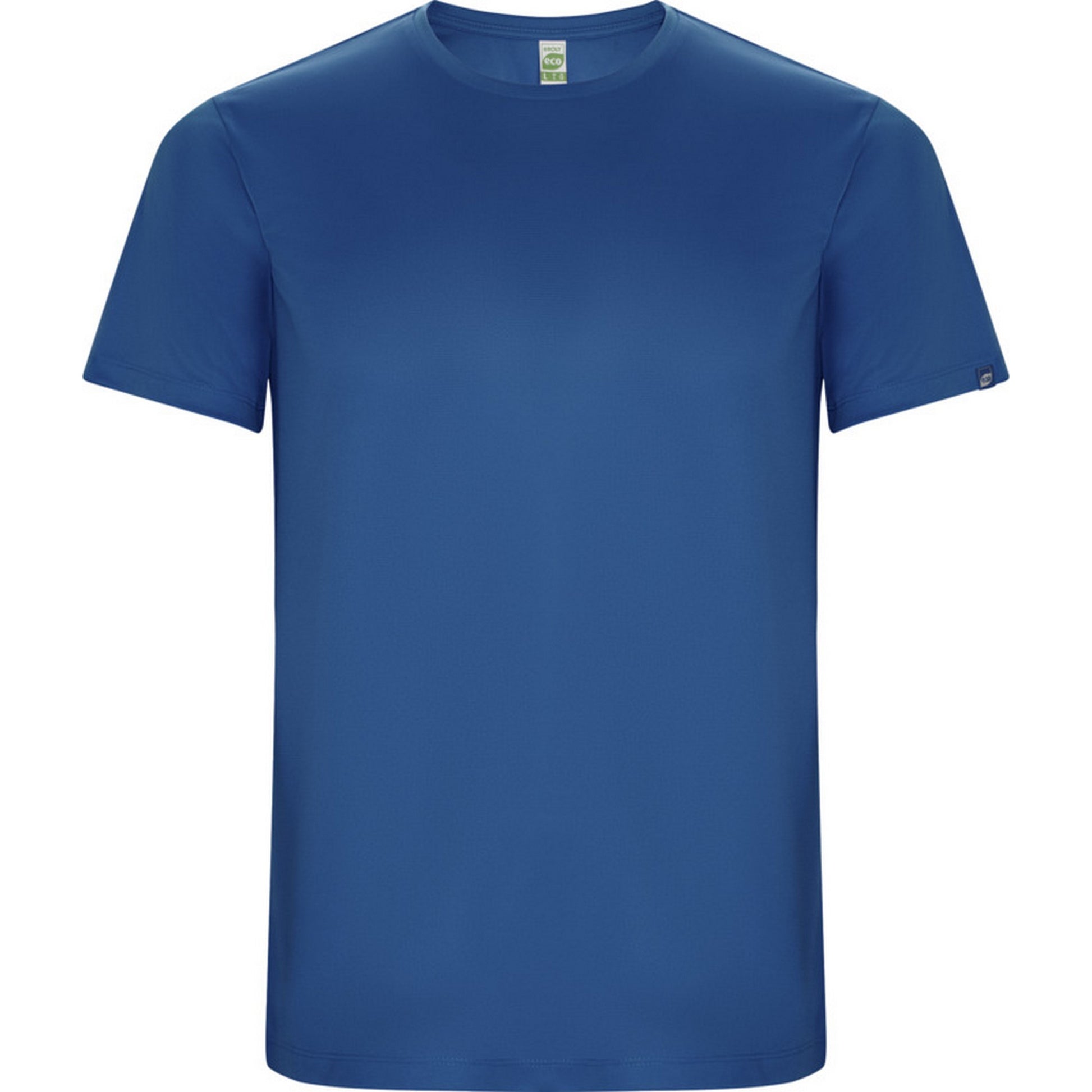 Royal Blue - Front - Roly Childrens-Kids Imola Short-Sleeved Sports T-Shirt