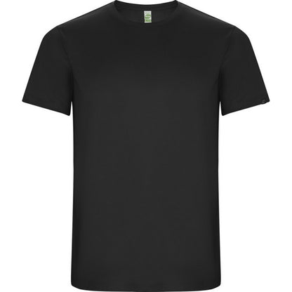 Dark Lead - Front - Roly Childrens-Kids Imola Short-Sleeved Sports T-Shirt