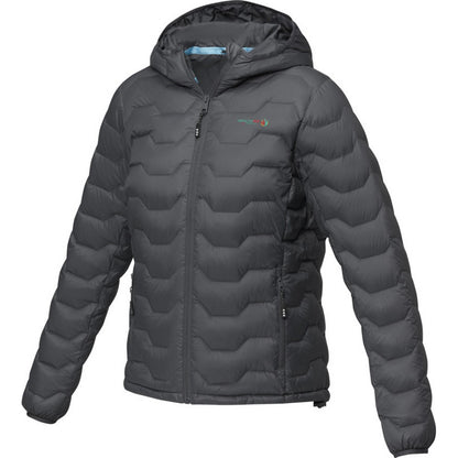 Storm Grey - Side - Elevate NXT Womens-Ladies Petalite Insulated Recycled Down Jacket