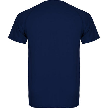 Navy Blue - Back - Roly Mens Montecarlo Short-Sleeved Sports T-Shirt