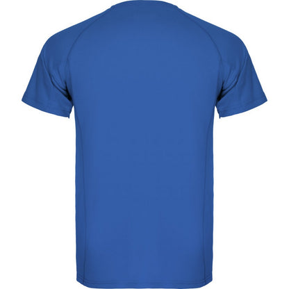 Royal Blue - Back - Roly Mens Montecarlo Short-Sleeved Sports T-Shirt