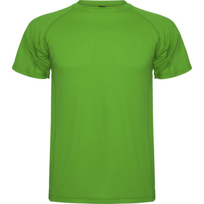 Fern Green - Front - Roly Mens Montecarlo Short-Sleeved Sports T-Shirt