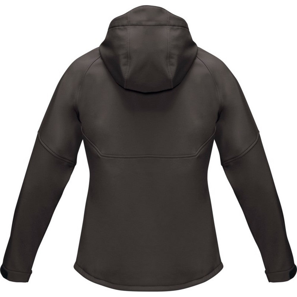 Storm Grey - Back - Elevate NXT Womens-Ladies Coltan Recycled Soft Shell Jacket