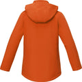 Orange - Back - Elevate Essentials Womens-Ladies Notus Padded Soft Shell Jacket