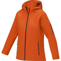 Orange - Side - Elevate Essentials Womens-Ladies Notus Padded Soft Shell Jacket