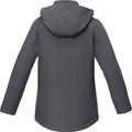Storm Grey - Back - Elevate Essentials Womens-Ladies Notus Padded Soft Shell Jacket