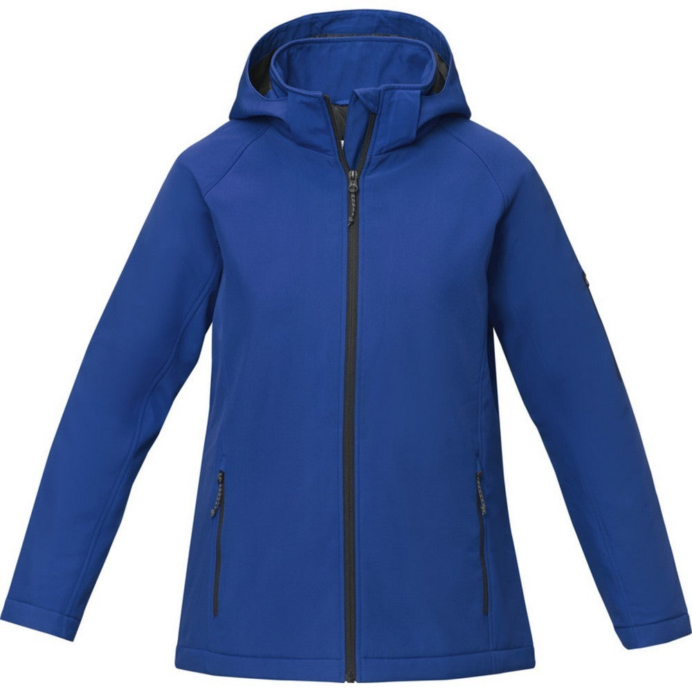 Blue - Front - Elevate Essentials Womens-Ladies Notus Padded Soft Shell Jacket