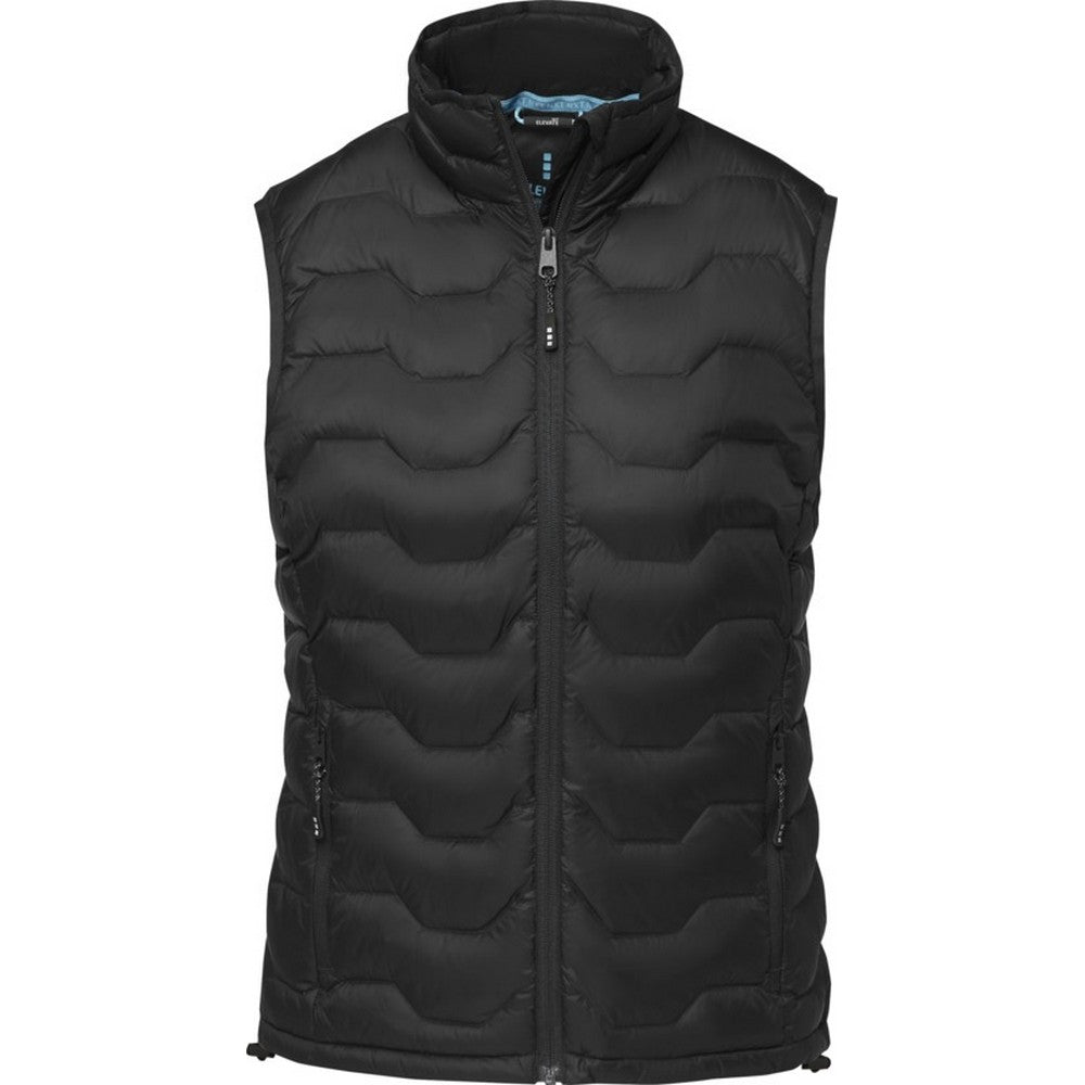 Solid Black - Front - Elevate NXT Womens-Ladies Epidote Insulated Recycled Gilet