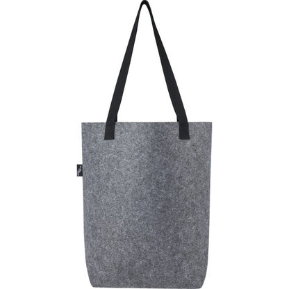 Medium Grey - Back - Felta Recycled 12L Tote Bag