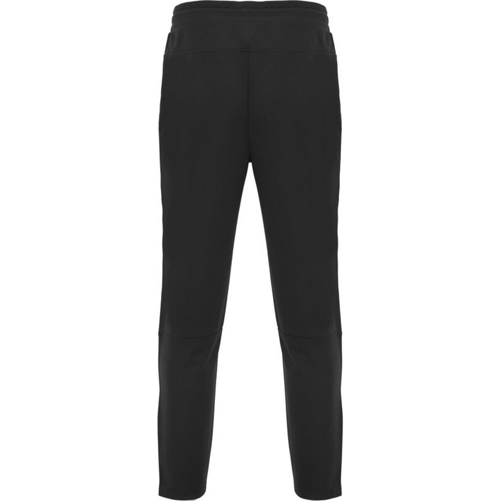Solid Black - Back - Roly Unisex Adult Neapolis Jogging Bottoms