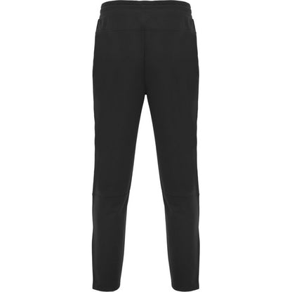 Solid Black - Back - Roly Unisex Adult Neapolis Jogging Bottoms