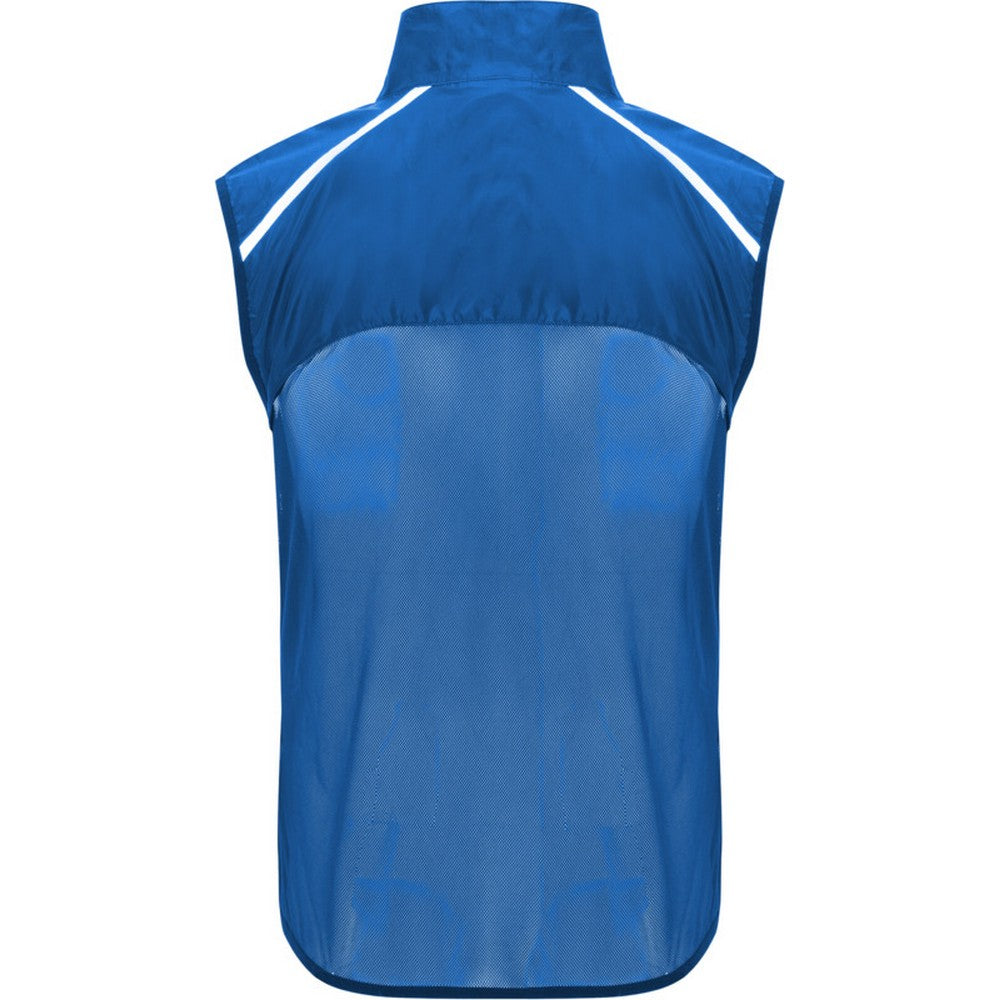 Royal Blue - Back - Roly Unisex Adult Jannu Lightweight Running Body Warmer