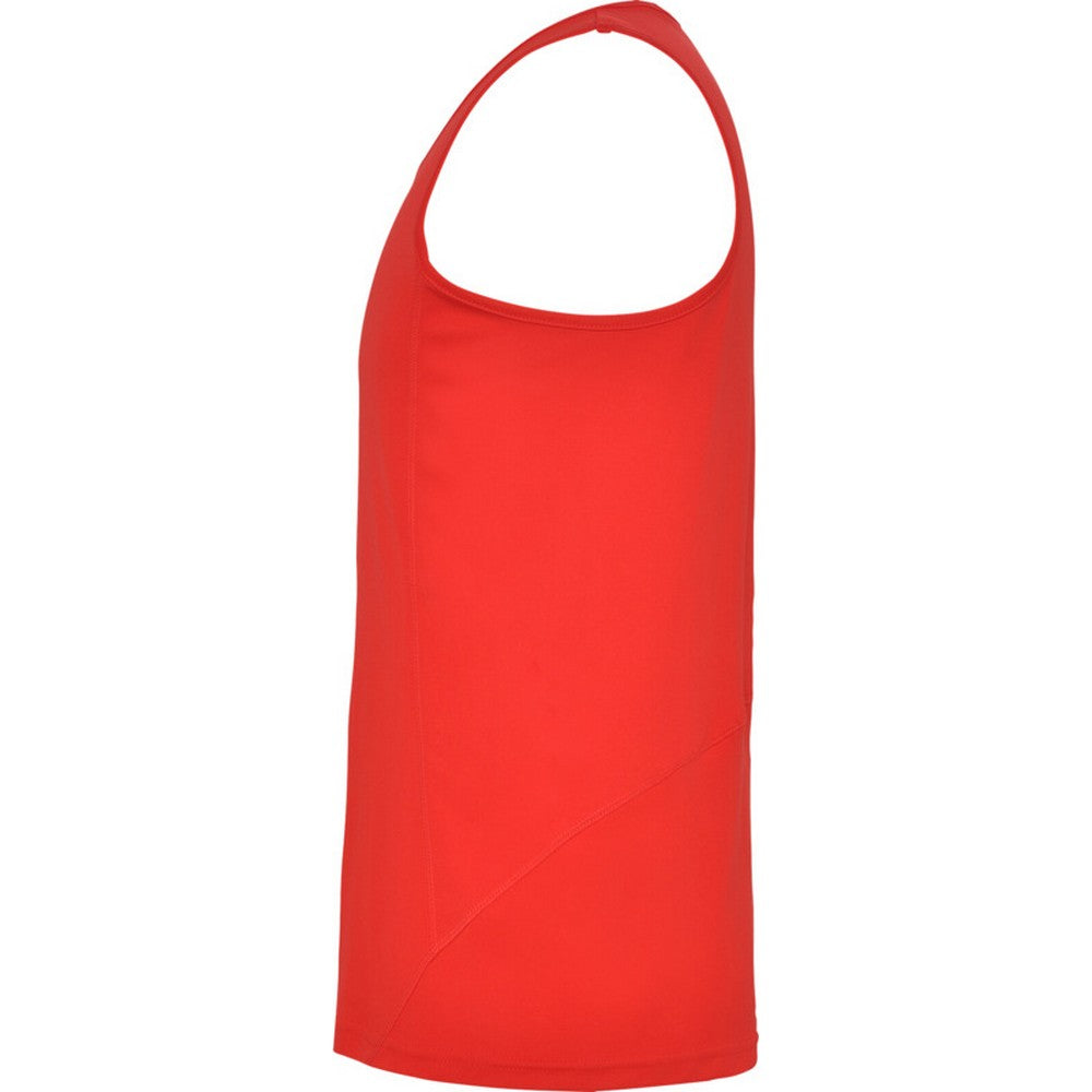 Red - Lifestyle - Roly Childrens-Kids Andre Sports Vest Top