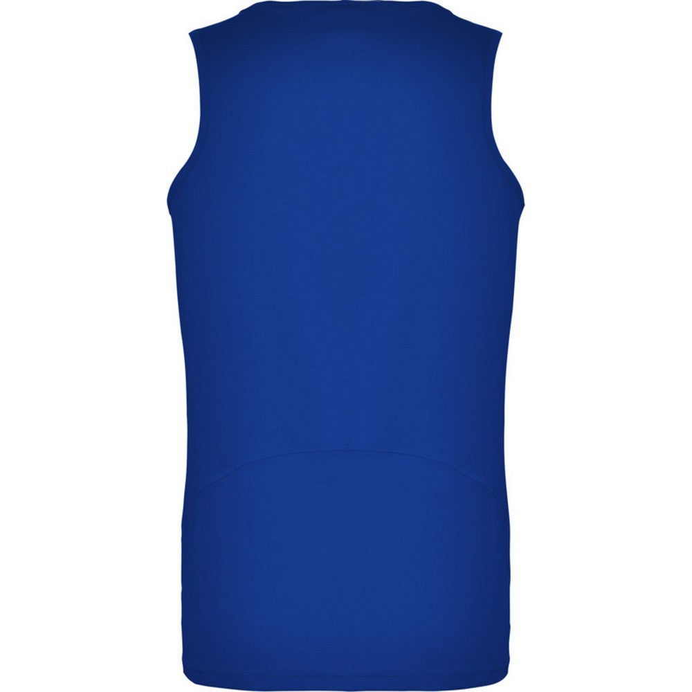 Royal Blue - Back - Roly Childrens-Kids Andre Sports Vest Top