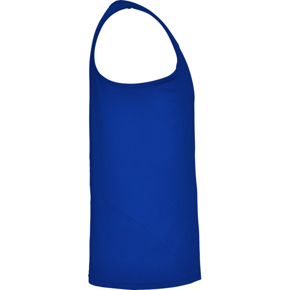 Royal Blue - Side - Roly Childrens-Kids Andre Sports Vest Top