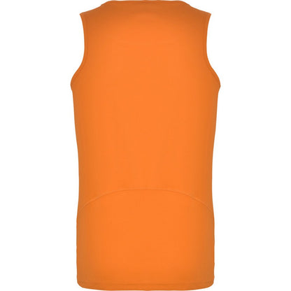 Fluorescent Orange - Back - Roly Childrens-Kids Andre Sports Vest Top