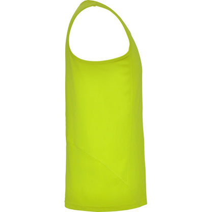 Fluorescent Yellow - Side - Roly Childrens-Kids Andre Sports Vest Top