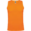 Fluorescent Orange - Front - Roly Childrens-Kids Andre Sports Vest Top