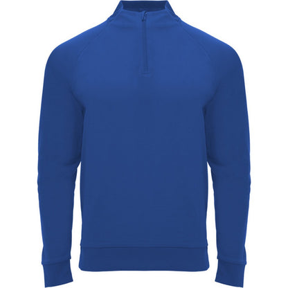 Royal Blue - Front - Roly Unisex Adult Epiro Quarter Zip Long-Sleeved Sweatshirt