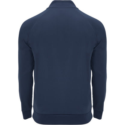 Navy Blue - Back - Roly Unisex Adult Epiro Quarter Zip Long-Sleeved Sweatshirt