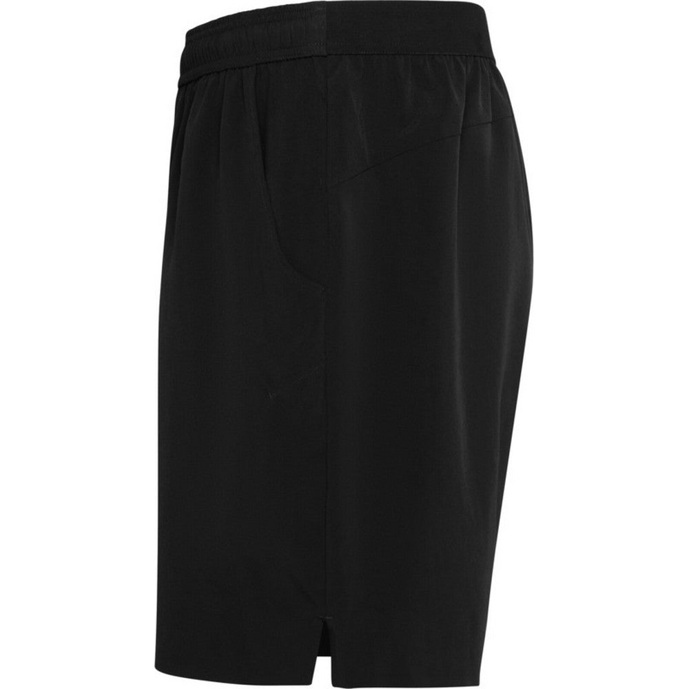 Solid Black - Side - Roly Unisex Adult Murray Shorts