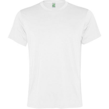 White - Front - Roly Mens Slam Short-Sleeved Sports T-Shirt