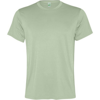 Mist Green - Front - Roly Mens Slam Short-Sleeved Sports T-Shirt