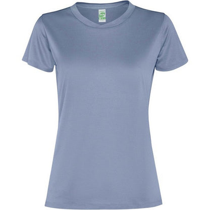 Zen Blue - Front - Roly Womens-Ladies Slam Short-Sleeved Sports T-Shirt