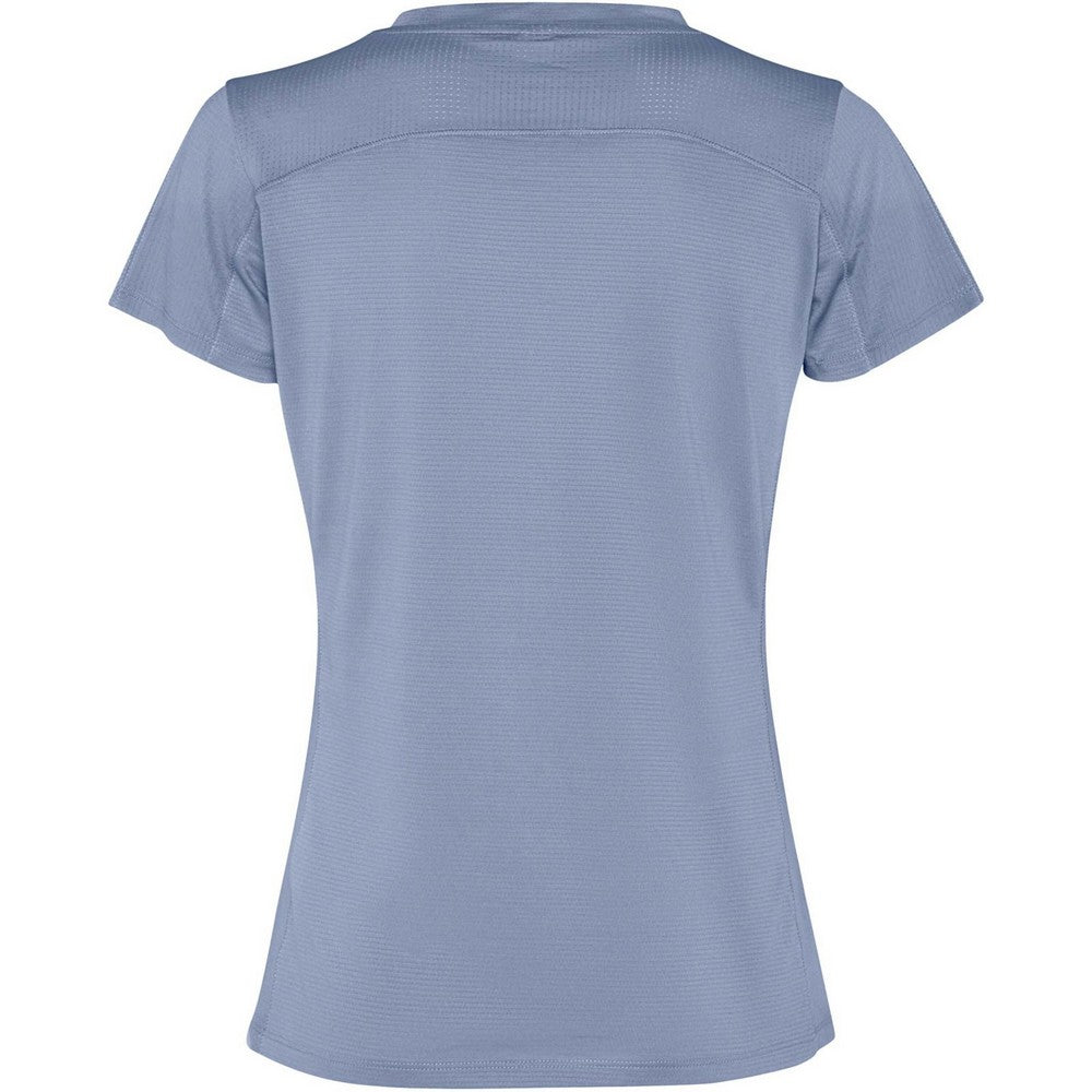 Zen Blue - Back - Roly Womens-Ladies Slam Short-Sleeved Sports T-Shirt