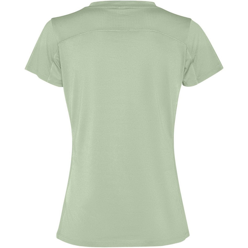 Mist Green - Back - Roly Womens-Ladies Slam Short-Sleeved Sports T-Shirt