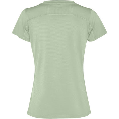 Mist Green - Back - Roly Womens-Ladies Slam Short-Sleeved Sports T-Shirt