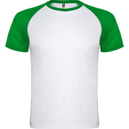 Fern Green - Front - Roly Unisex Adult Indianapolis Short-Sleeved Sports T-Shirt