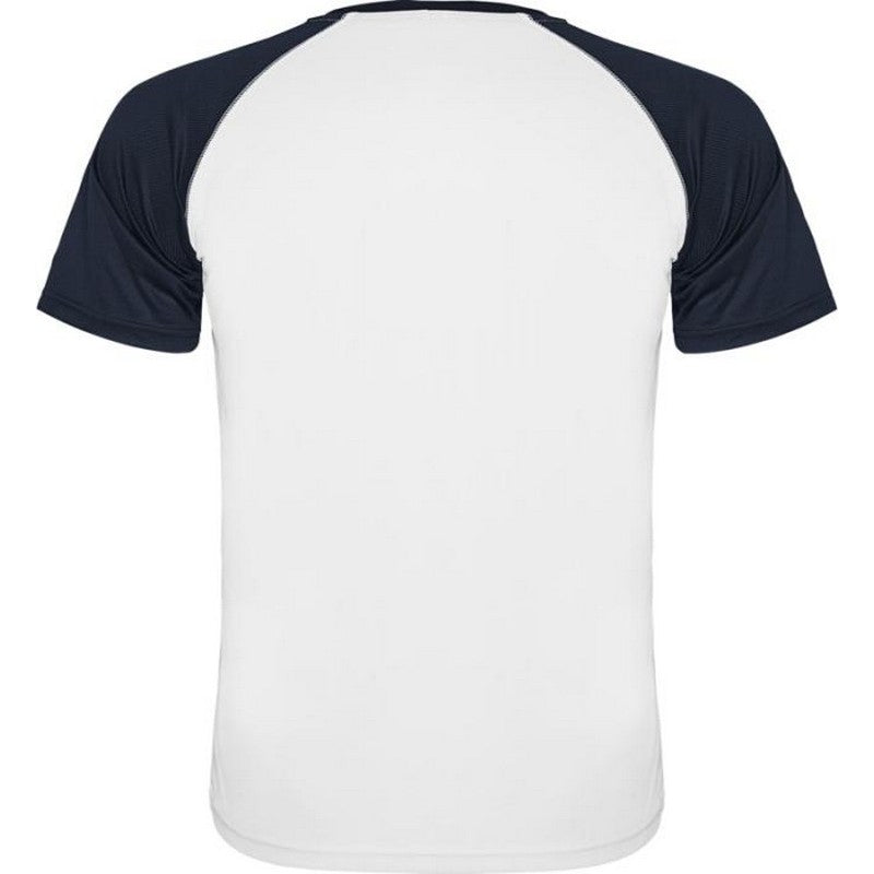 Navy Blue - Back - Roly Unisex Adult Indianapolis Short-Sleeved Sports T-Shirt