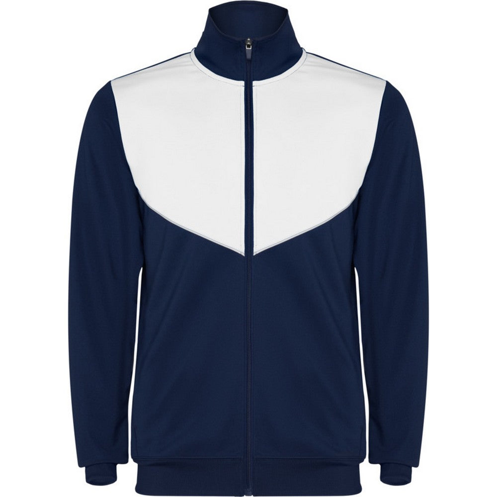 White - Front - Roly Childrens-Kids Evans Tracksuit