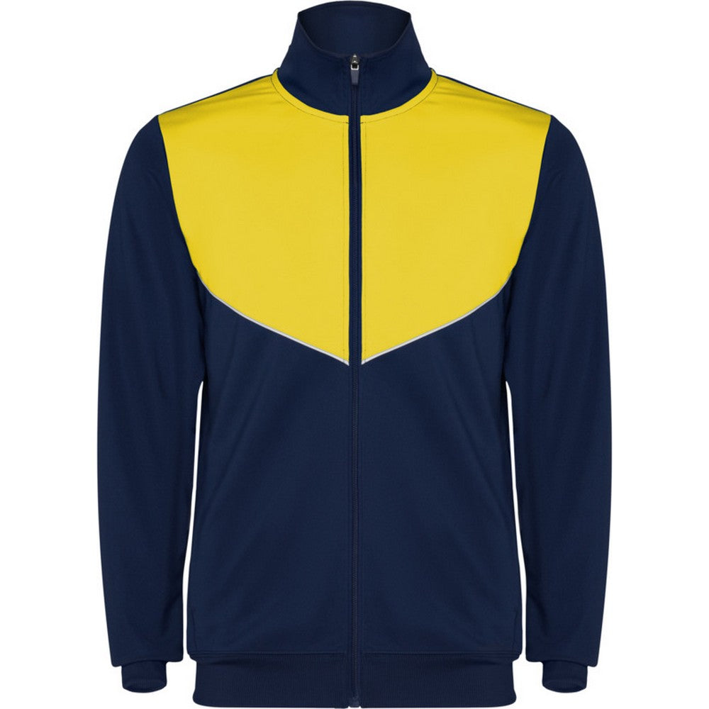 Yellow - Front - Roly Childrens-Kids Evans Tracksuit