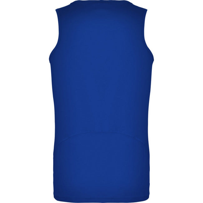Royal Blue - Back - Roly Mens Andre Sports Vest Top