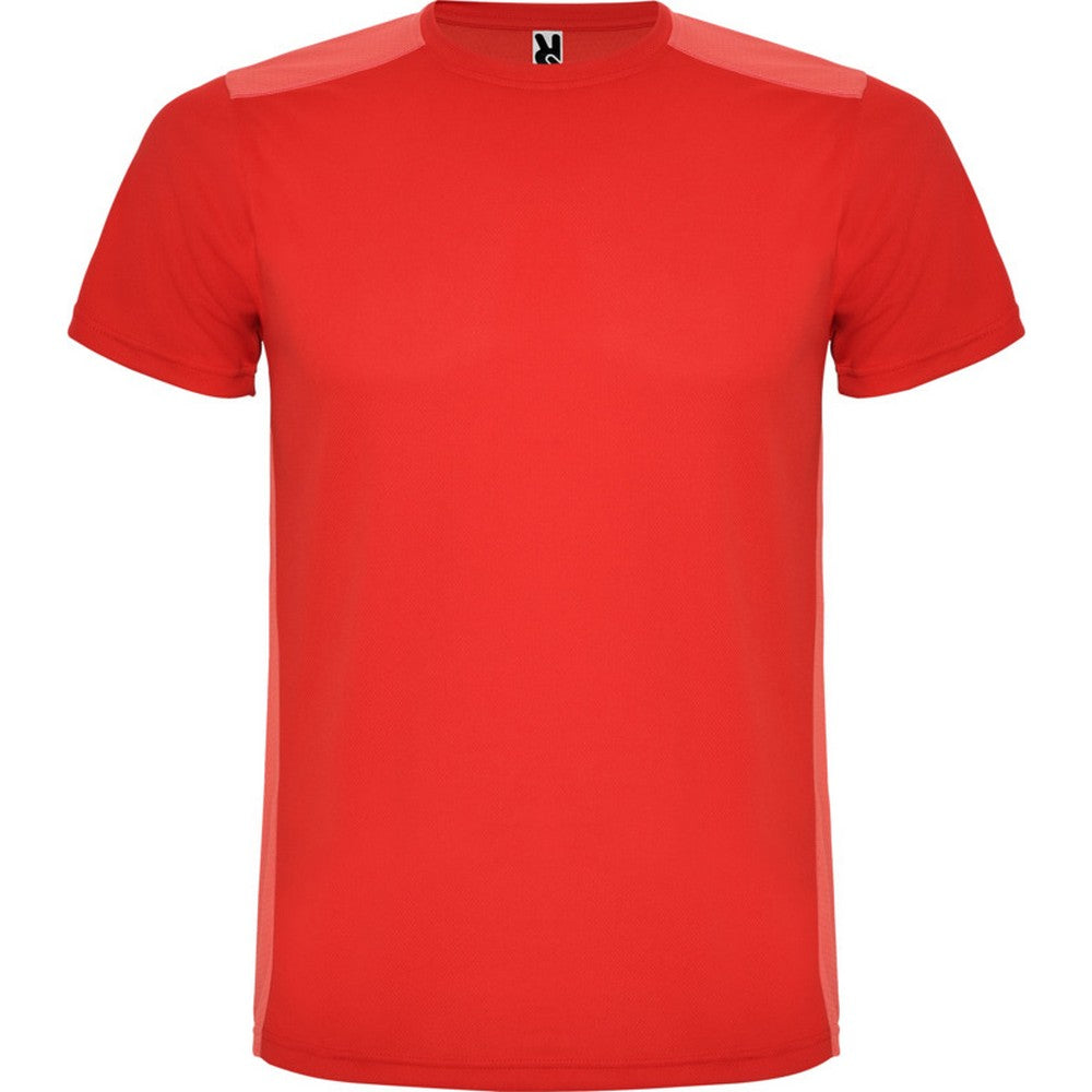 Red - Front - Roly Childrens-Kids Detroit Sports T-Shirt