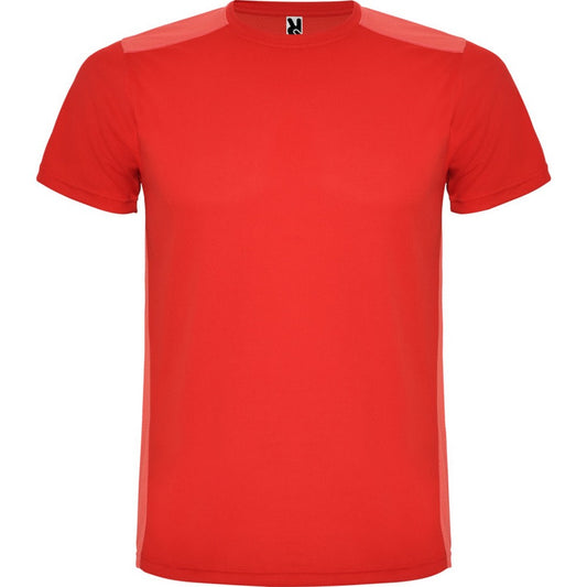 Red - Front - Roly Childrens-Kids Detroit Sports T-Shirt