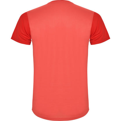 Red - Back - Roly Childrens-Kids Detroit Sports T-Shirt
