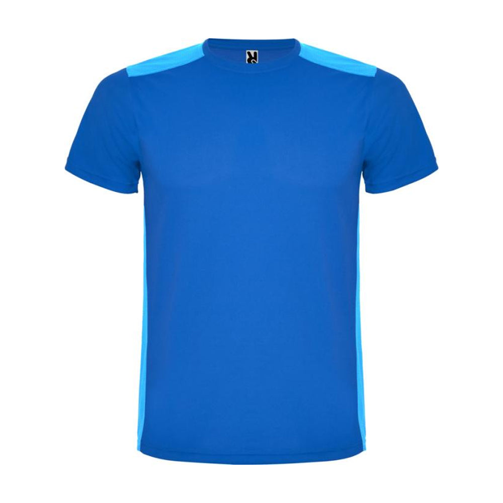 Royal Blue - Front - Roly Unisex Adult Detroit Short-Sleeved Sports T-Shirt