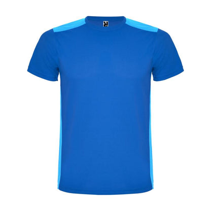 Royal Blue - Front - Roly Unisex Adult Detroit Short-Sleeved Sports T-Shirt
