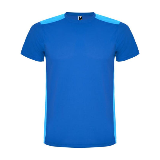 Royal Blue - Front - Roly Unisex Adult Detroit Short-Sleeved Sports T-Shirt