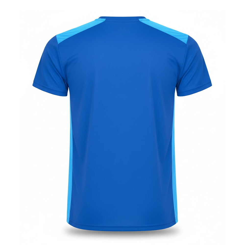 Royal Blue - Back - Roly Unisex Adult Detroit Short-Sleeved Sports T-Shirt