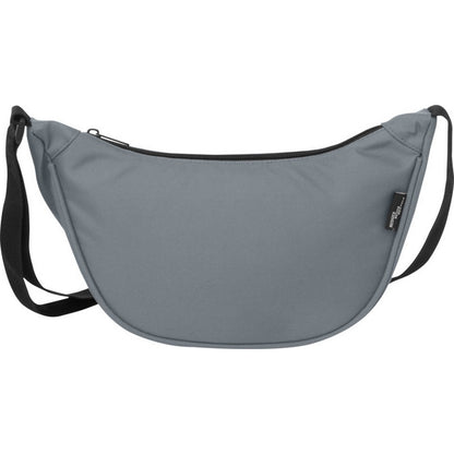 Grey - Front - Byron Recycled Polyester 1.5L Waist Bag