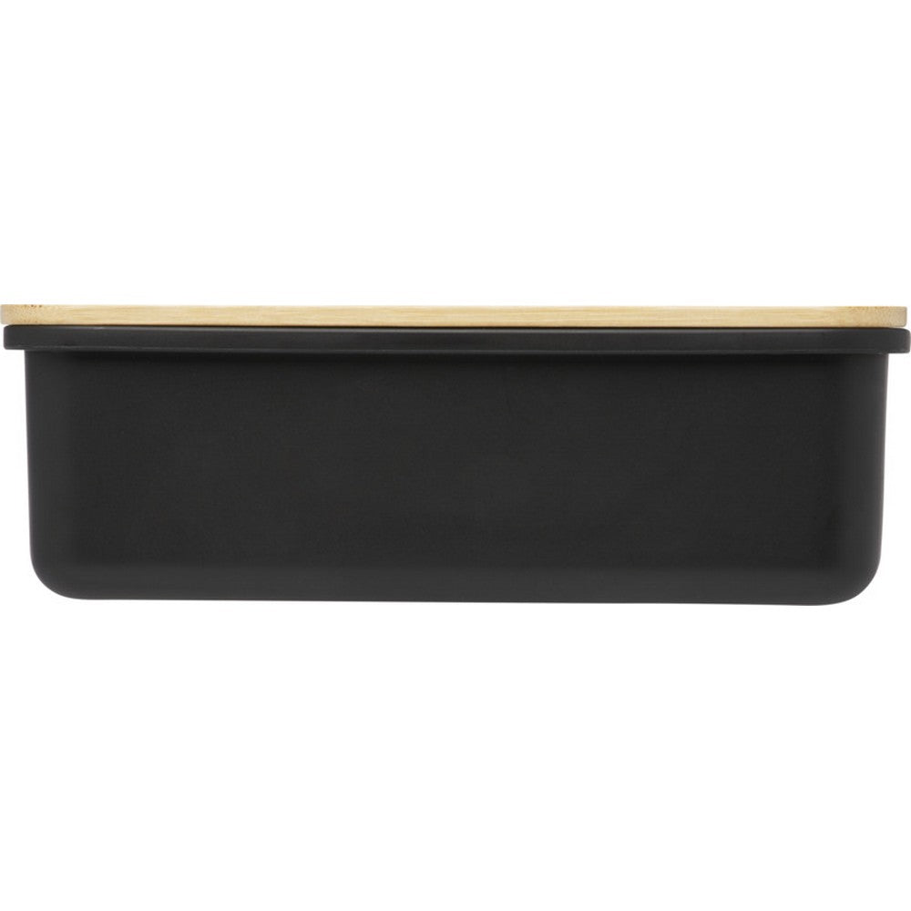 Solid Black-Beige - Back - Seasons Mangi 750ml Lunch Box