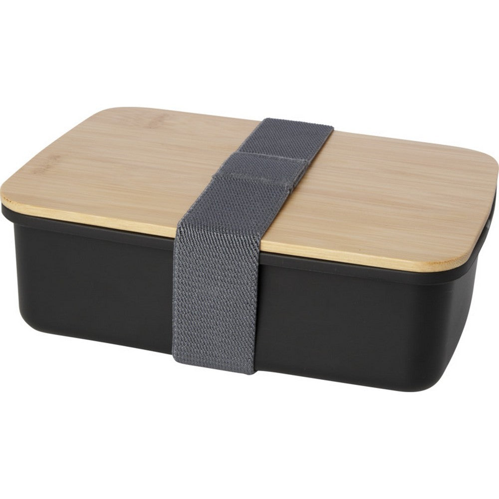 Solid Black-Beige - Front - Seasons Mangi 750ml Lunch Box