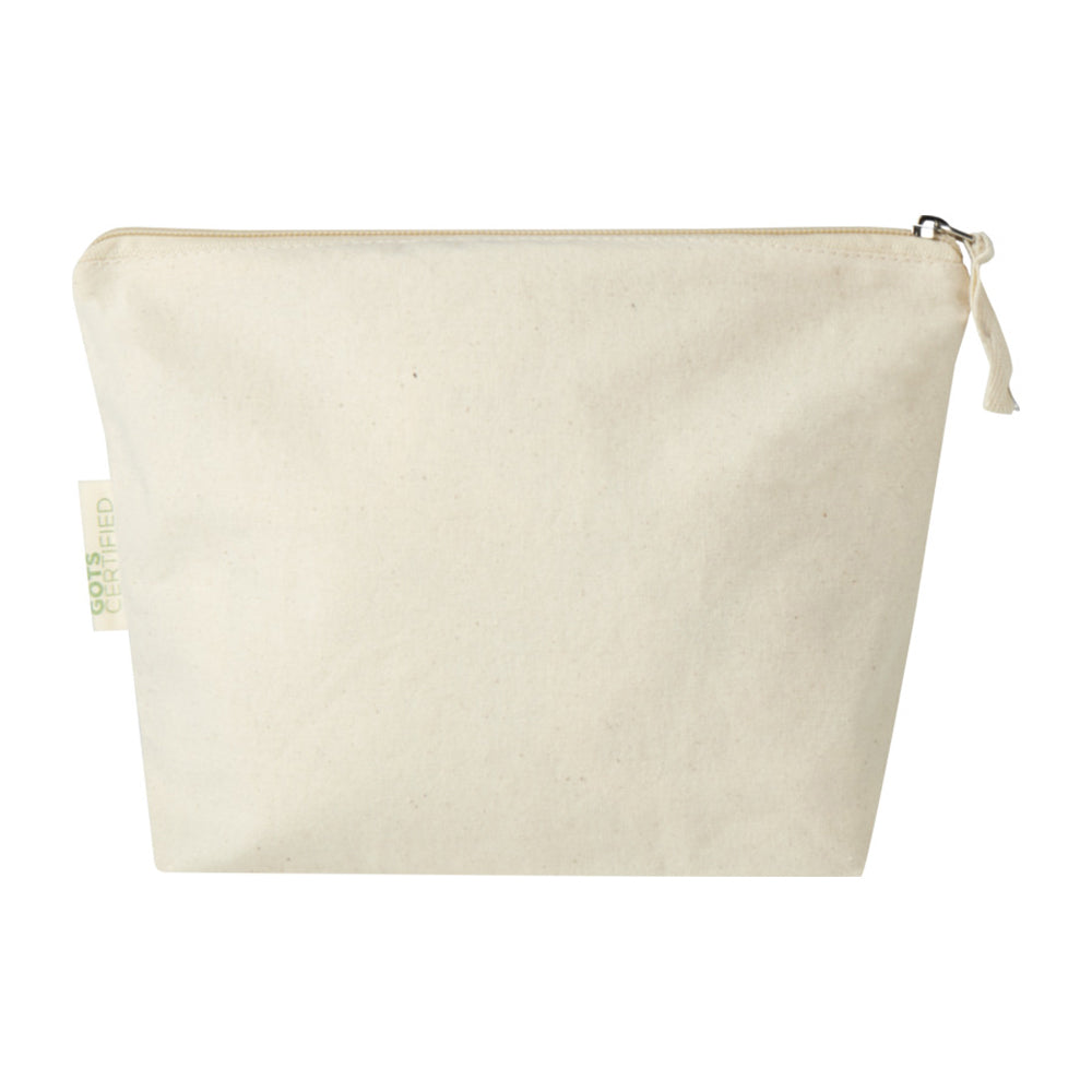 Natural - Back - Orissa Organic 1L Toiletry Bag
