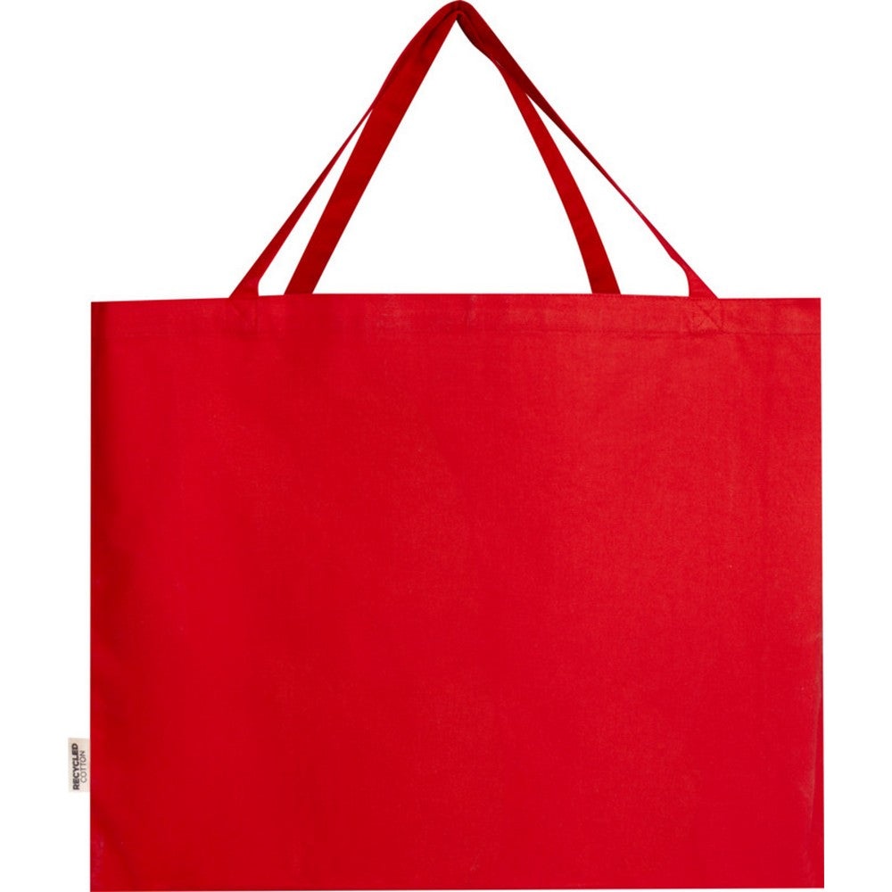 Red - Front - Odessa Recycled Cotton Tote Bag